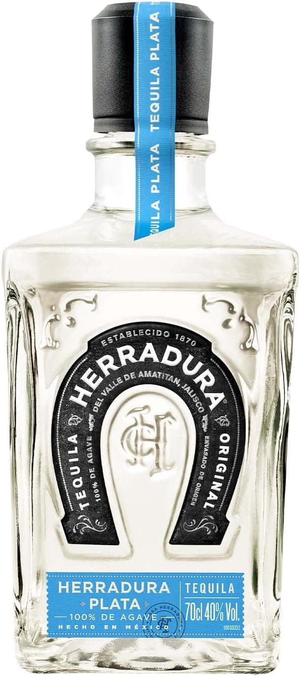 Herradura Tequila Plata 100% de Agave.